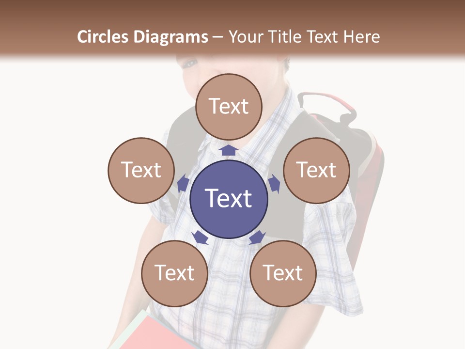 Education Schoolboy Pupil PowerPoint Template