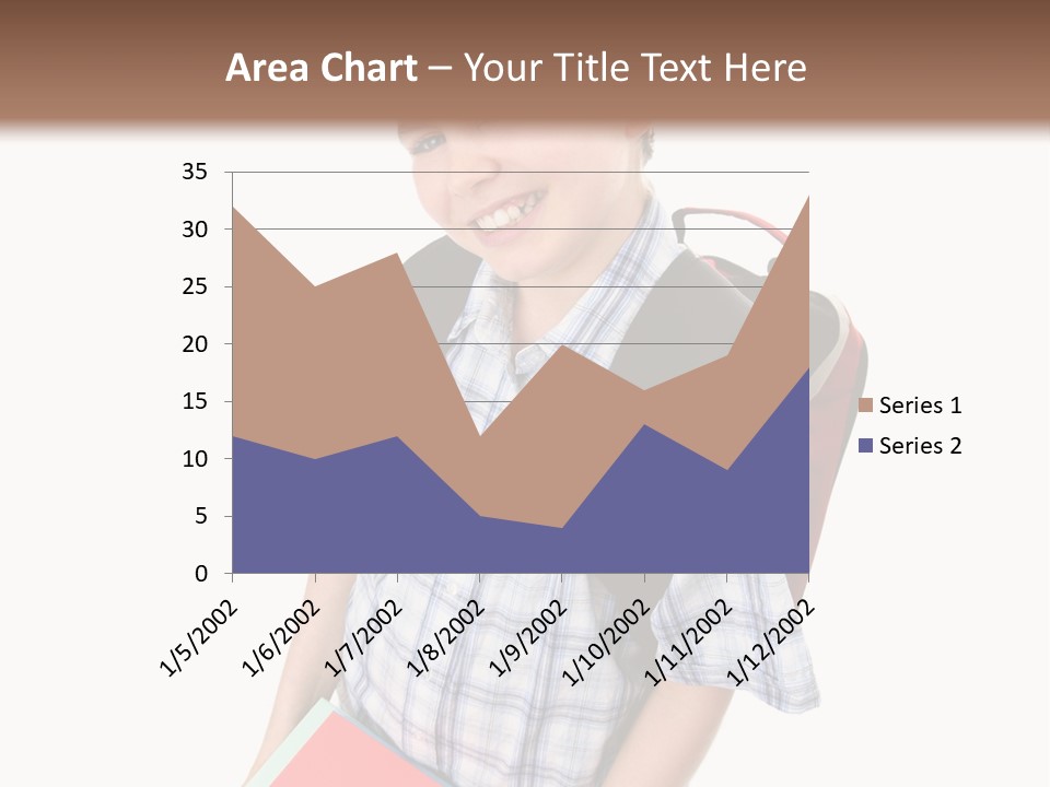 Education Schoolboy Pupil PowerPoint Template