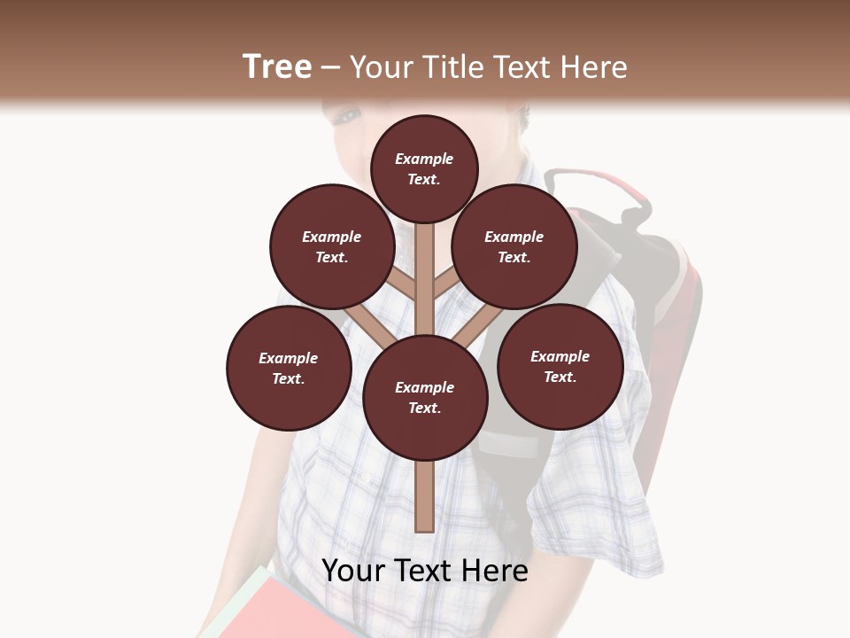 Education Schoolboy Pupil PowerPoint Template