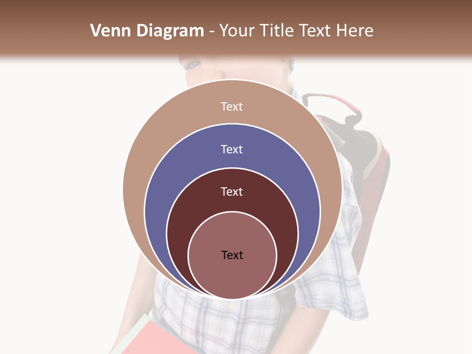 Education Schoolboy Pupil PowerPoint Template