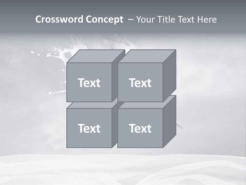 Mid Air Ballerina Attractive PowerPoint Template