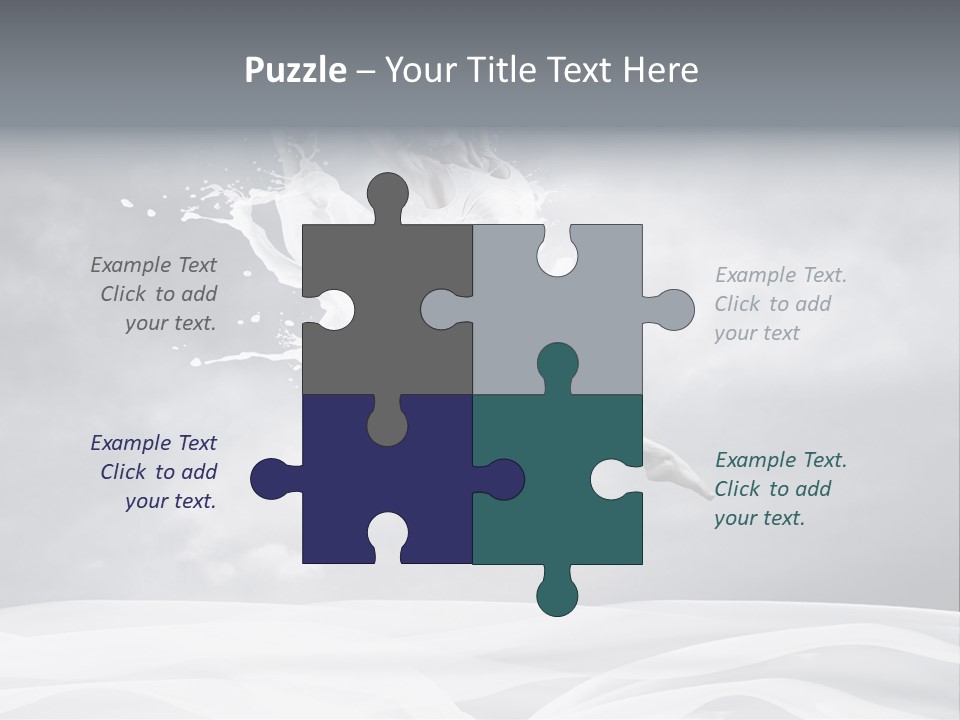 Mid Air Ballerina Attractive PowerPoint Template