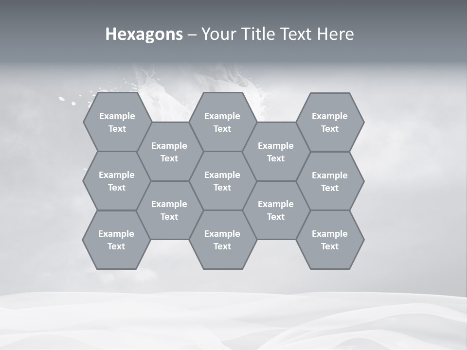 Mid Air Ballerina Attractive PowerPoint Template