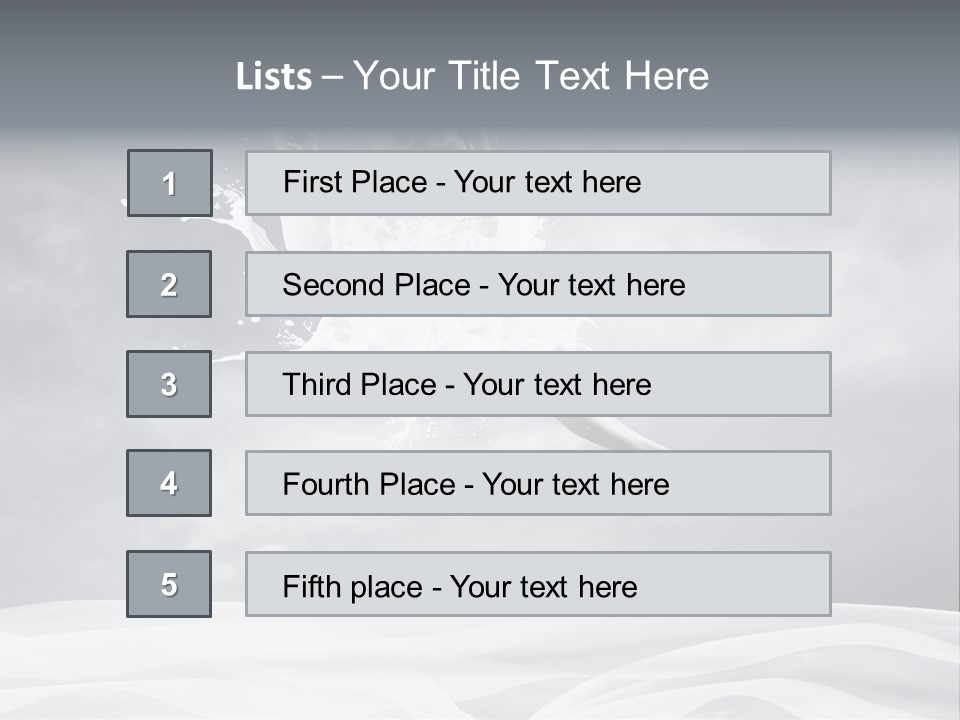 Mid Air Ballerina Attractive PowerPoint Template