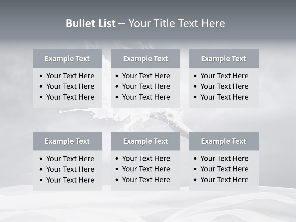 Mid Air Ballerina Attractive PowerPoint Template