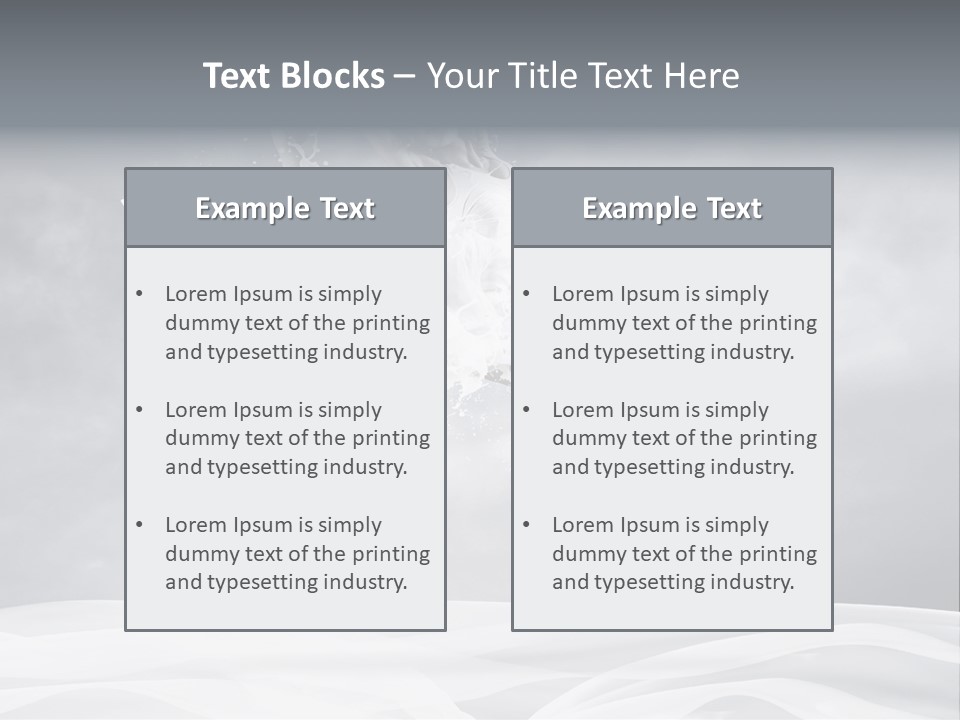 Mid Air Ballerina Attractive PowerPoint Template