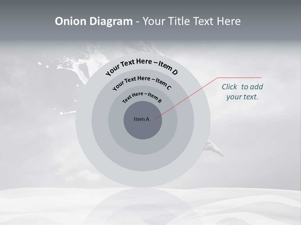 Mid Air Ballerina Attractive PowerPoint Template