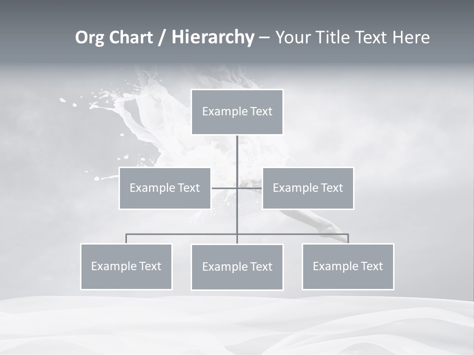 Mid Air Ballerina Attractive PowerPoint Template