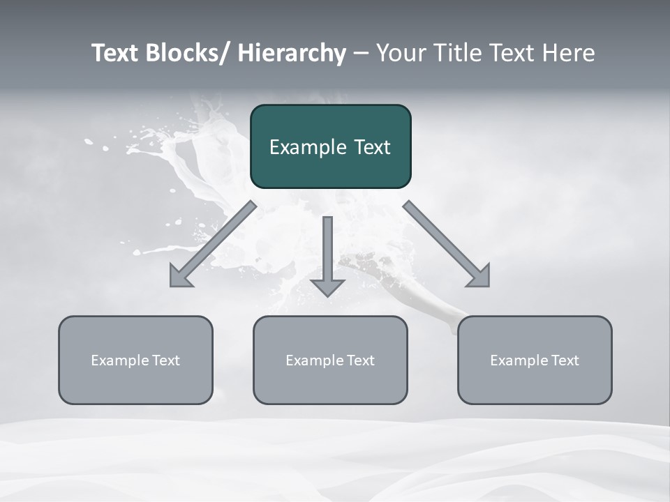 Mid Air Ballerina Attractive PowerPoint Template