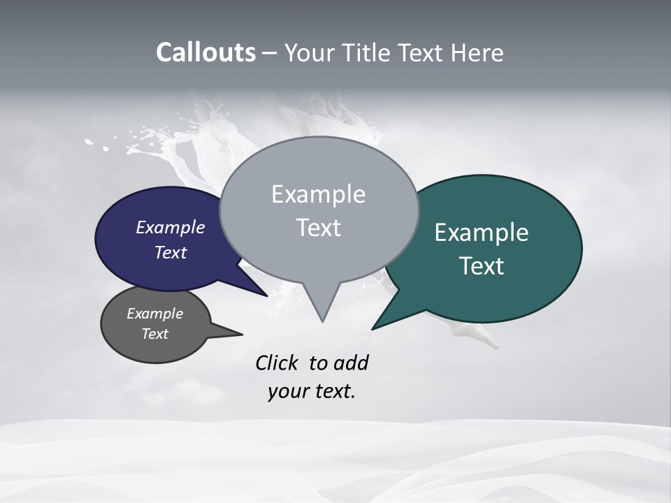 Mid Air Ballerina Attractive PowerPoint Template