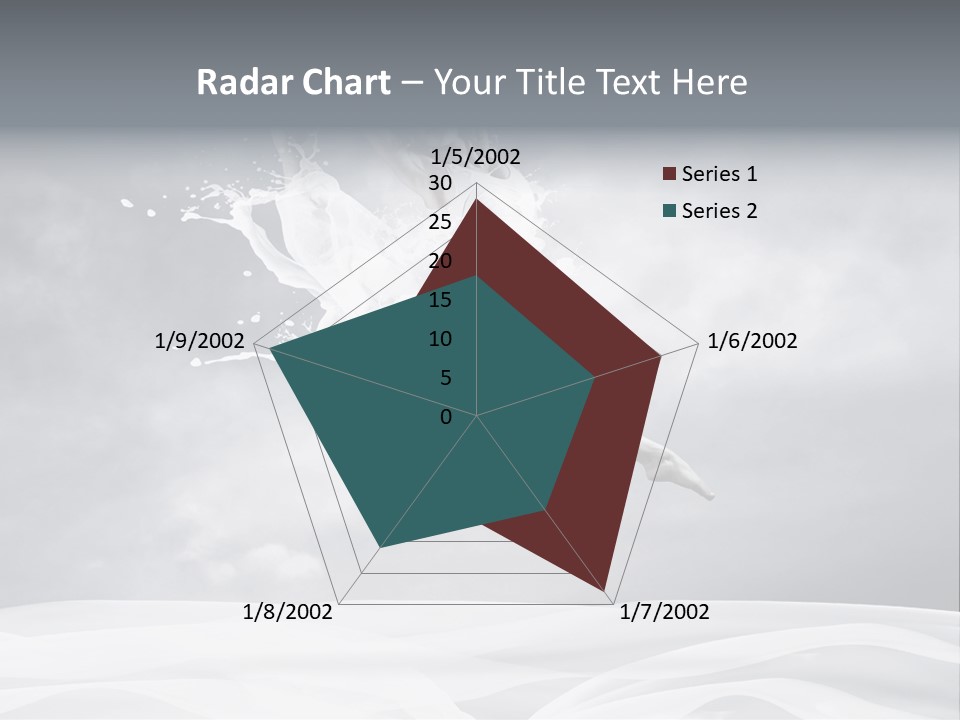 Mid Air Ballerina Attractive PowerPoint Template