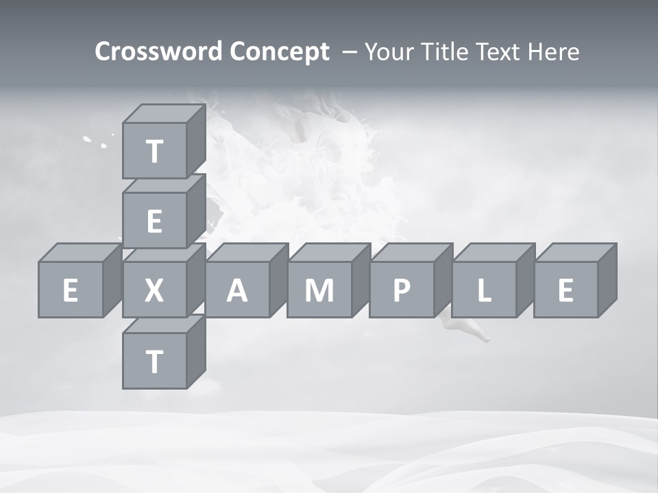 Mid Air Ballerina Attractive PowerPoint Template