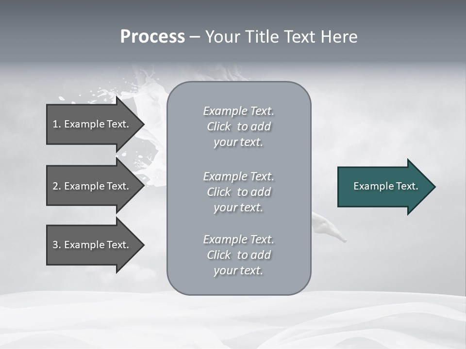 Mid Air Ballerina Attractive PowerPoint Template