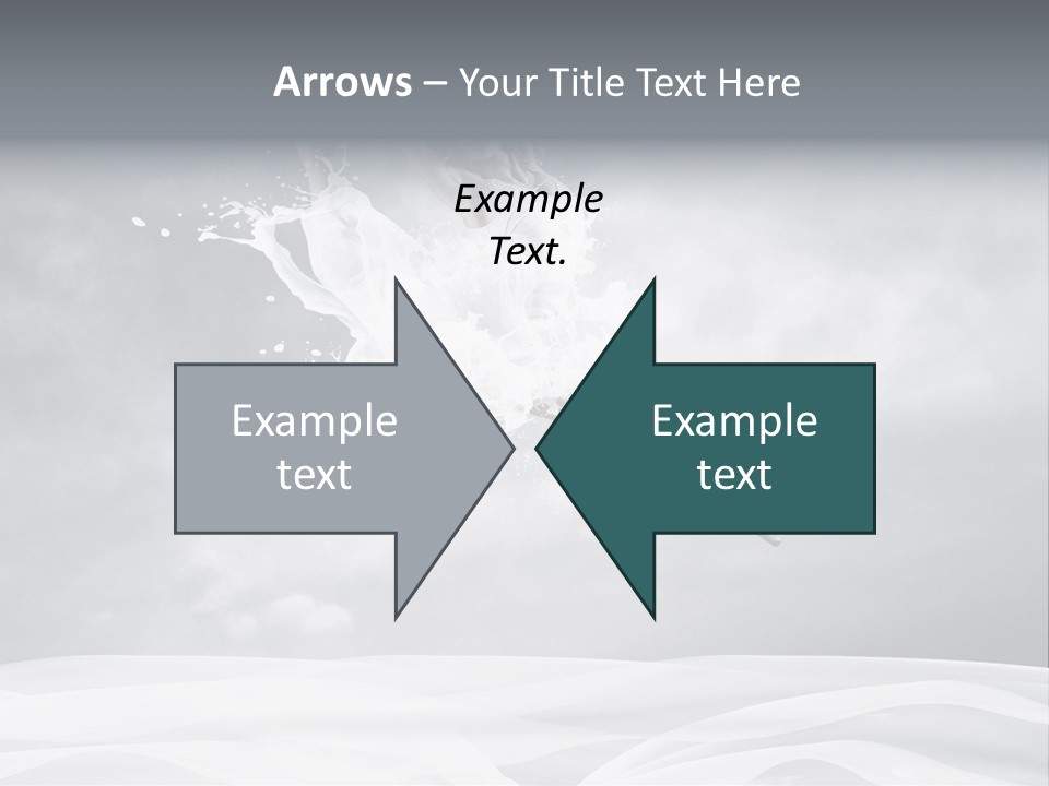 Mid Air Ballerina Attractive PowerPoint Template