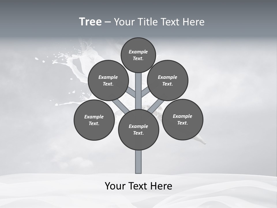 Mid Air Ballerina Attractive PowerPoint Template