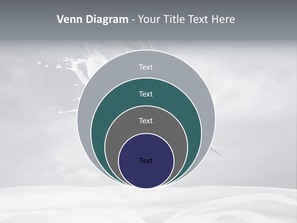 Mid Air Ballerina Attractive PowerPoint Template