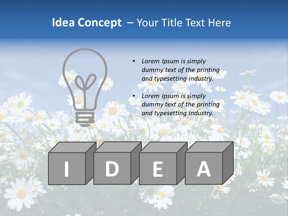Design Scenery Close PowerPoint Template