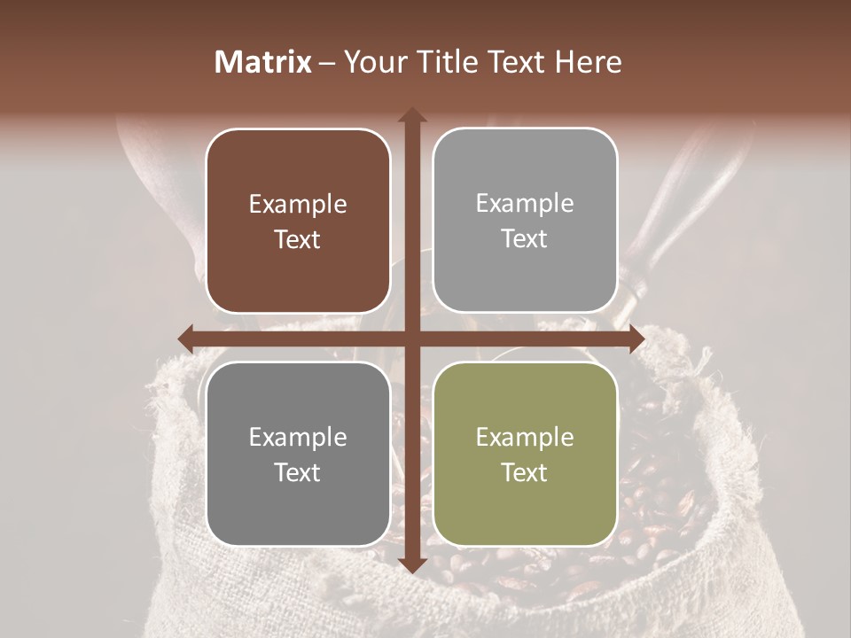 Beverage Brass Bronze PowerPoint Template