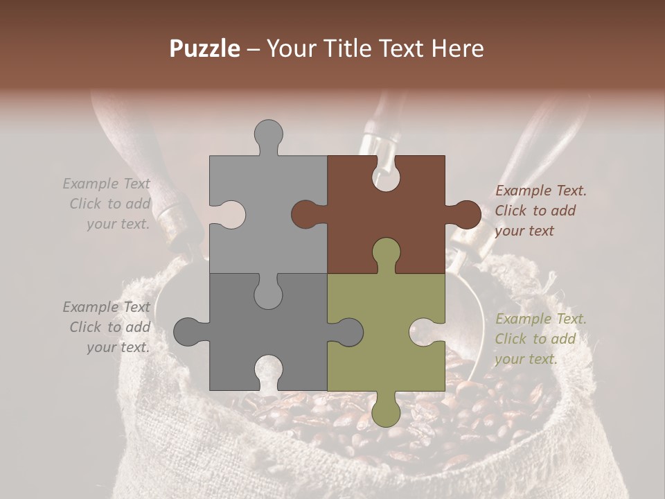 Beverage Brass Bronze PowerPoint Template