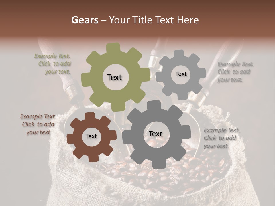 Beverage Brass Bronze PowerPoint Template