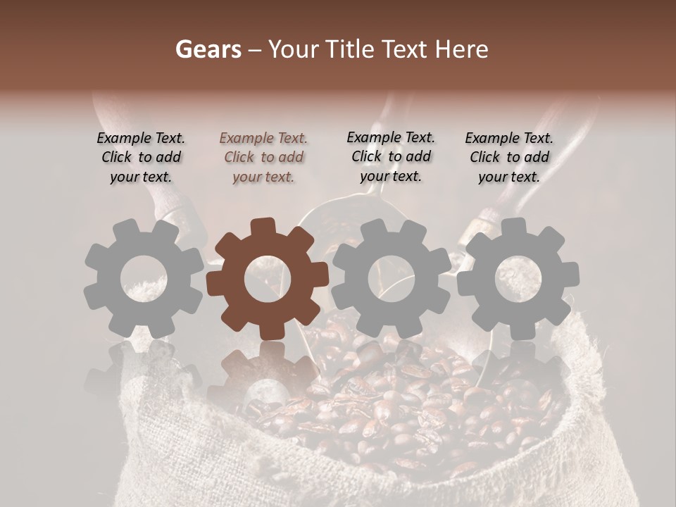 Beverage Brass Bronze PowerPoint Template