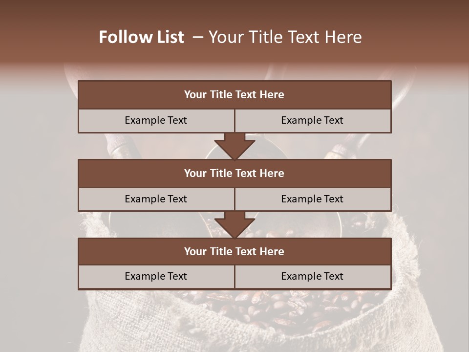 Beverage Brass Bronze PowerPoint Template