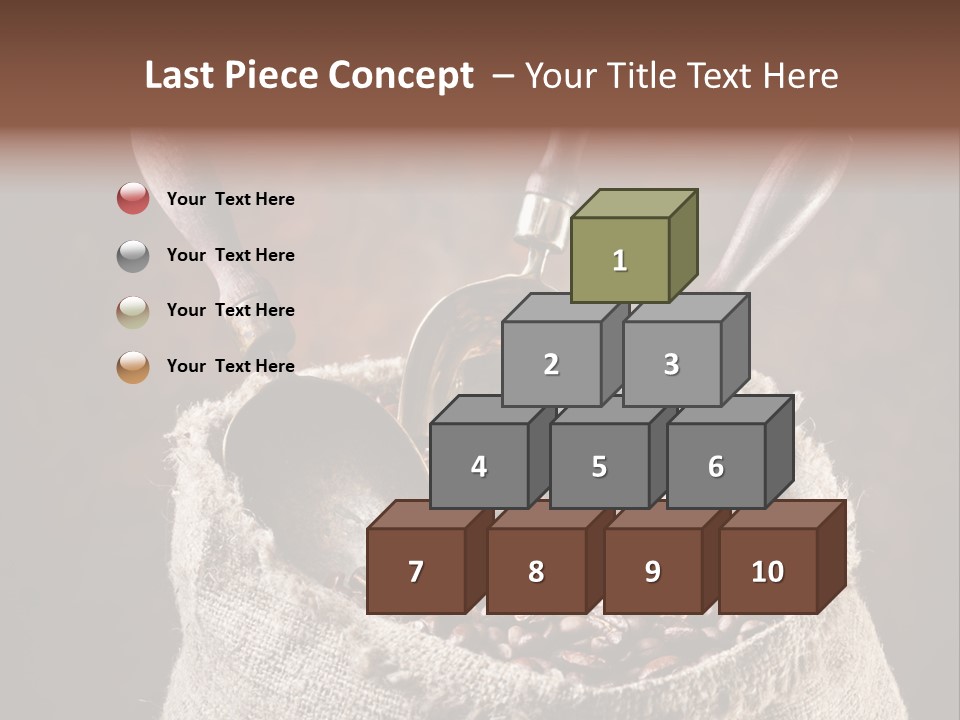 Beverage Brass Bronze PowerPoint Template