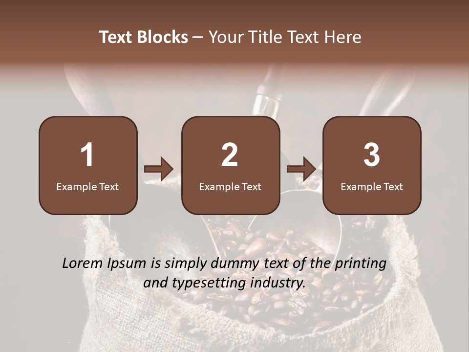 Beverage Brass Bronze PowerPoint Template