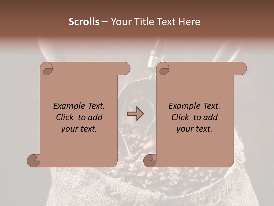 Beverage Brass Bronze PowerPoint Template