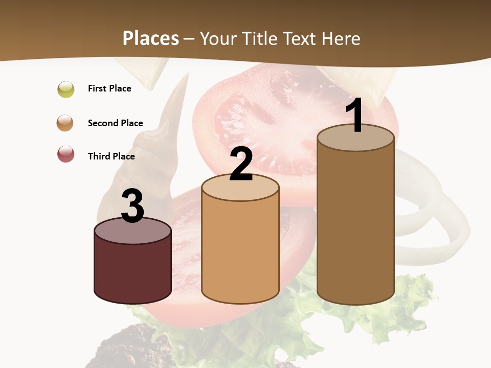 Steak Ingredient Appetiser PowerPoint Template