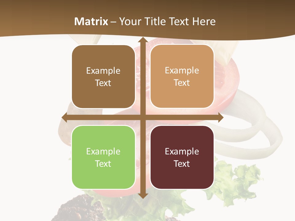 Steak Ingredient Appetiser PowerPoint Template