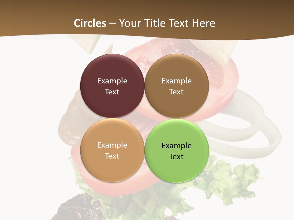 Steak Ingredient Appetiser PowerPoint Template