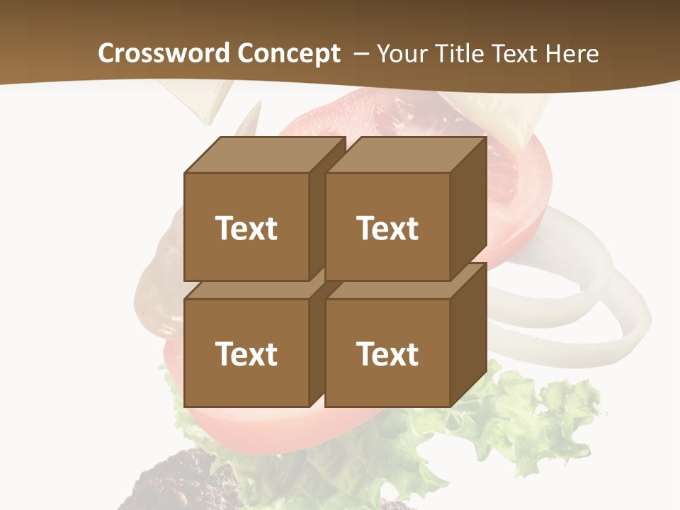 Steak Ingredient Appetiser PowerPoint Template