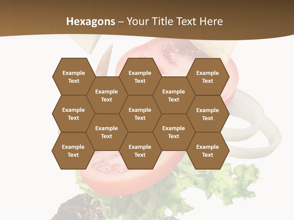 Steak Ingredient Appetiser PowerPoint Template