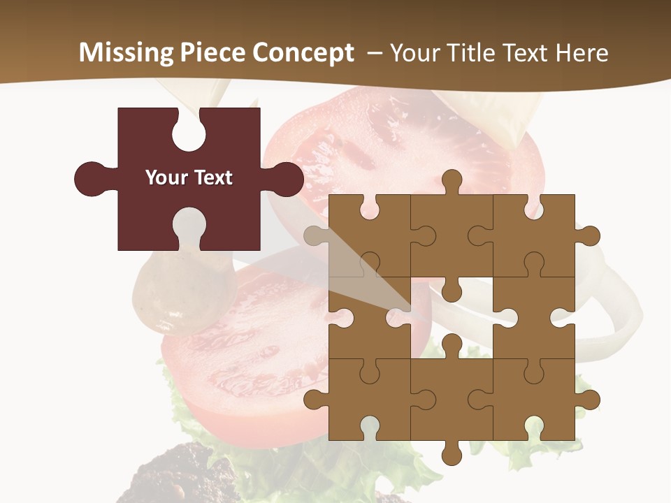 Steak Ingredient Appetiser PowerPoint Template