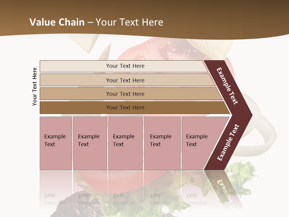 Steak Ingredient Appetiser PowerPoint Template