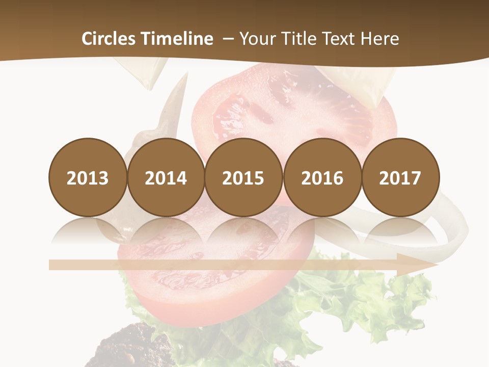 Steak Ingredient Appetiser PowerPoint Template