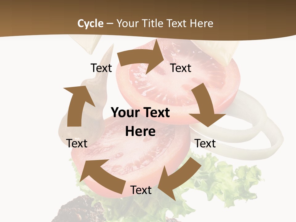 Steak Ingredient Appetiser PowerPoint Template