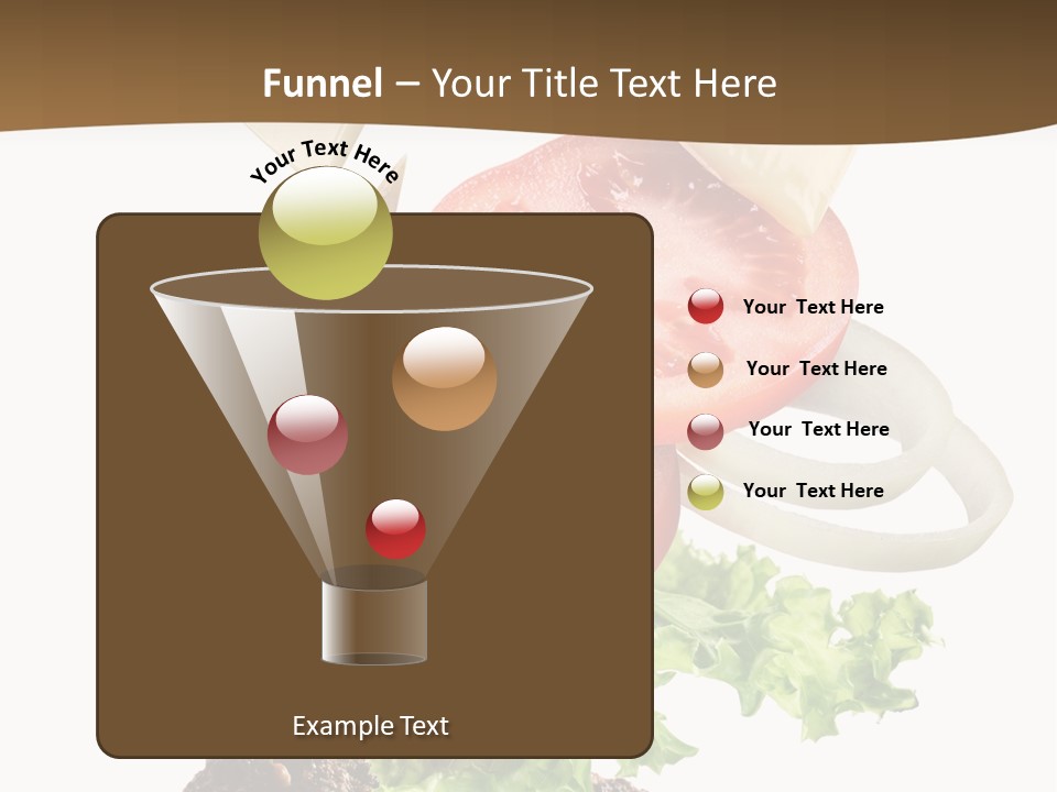 Steak Ingredient Appetiser PowerPoint Template