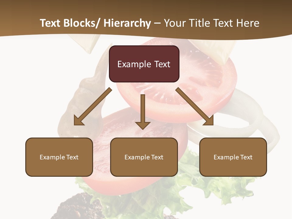 Steak Ingredient Appetiser PowerPoint Template