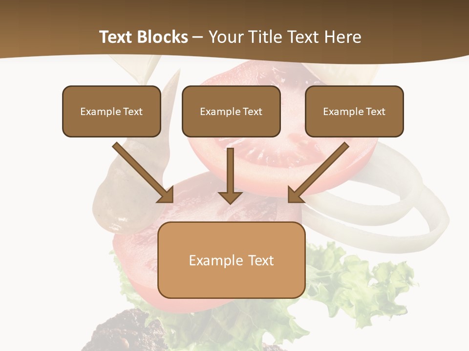 Steak Ingredient Appetiser PowerPoint Template