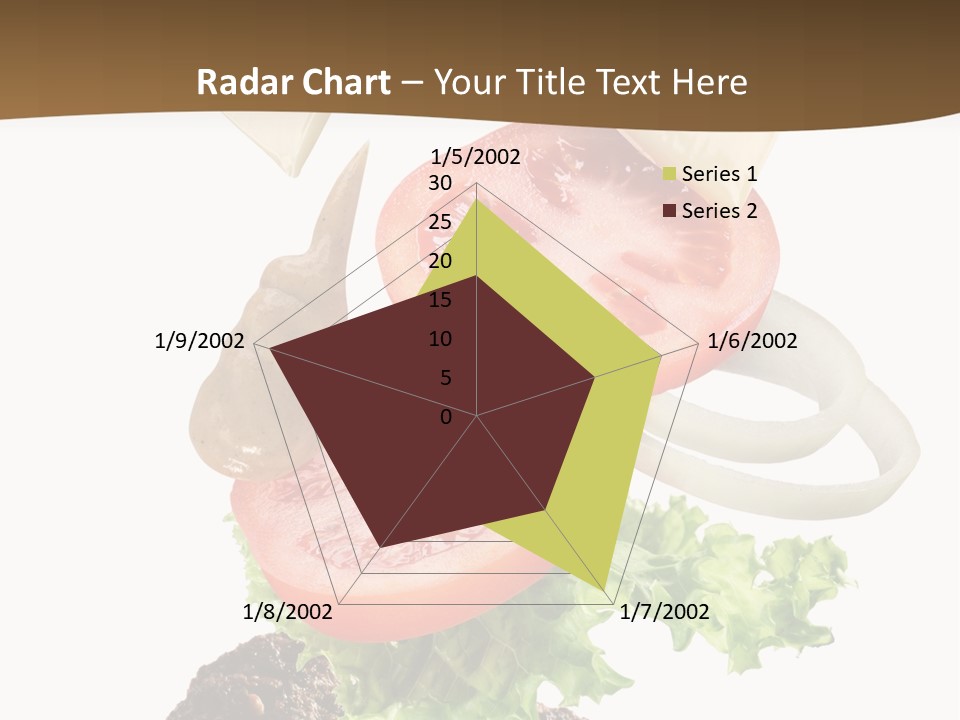 Steak Ingredient Appetiser PowerPoint Template