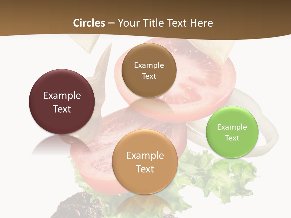 Steak Ingredient Appetiser PowerPoint Template