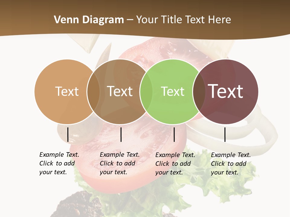 Steak Ingredient Appetiser PowerPoint Template