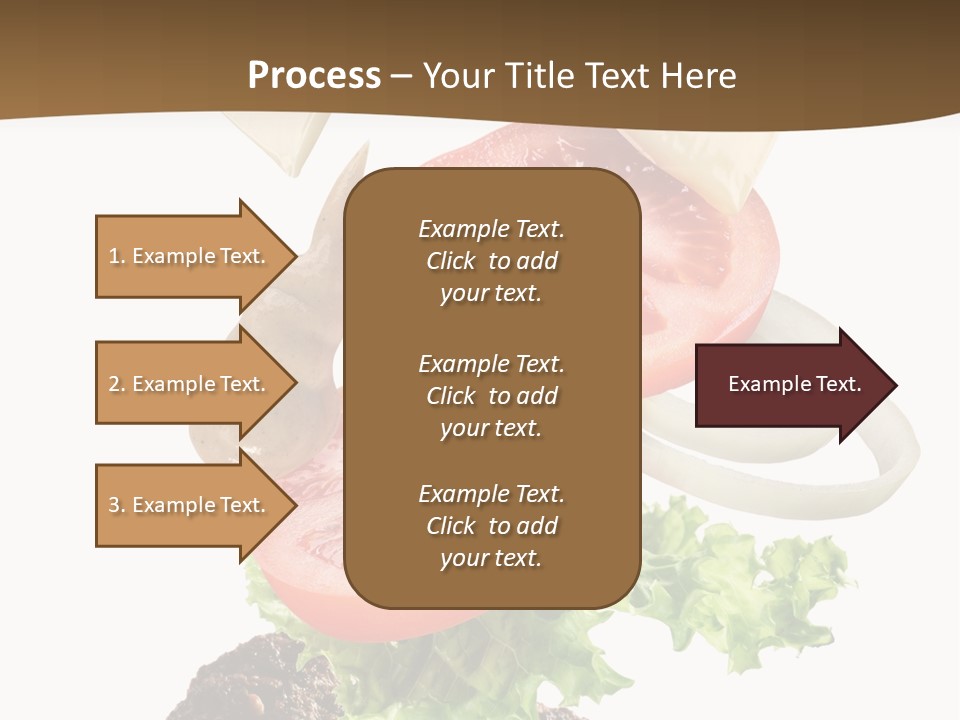 Steak Ingredient Appetiser PowerPoint Template
