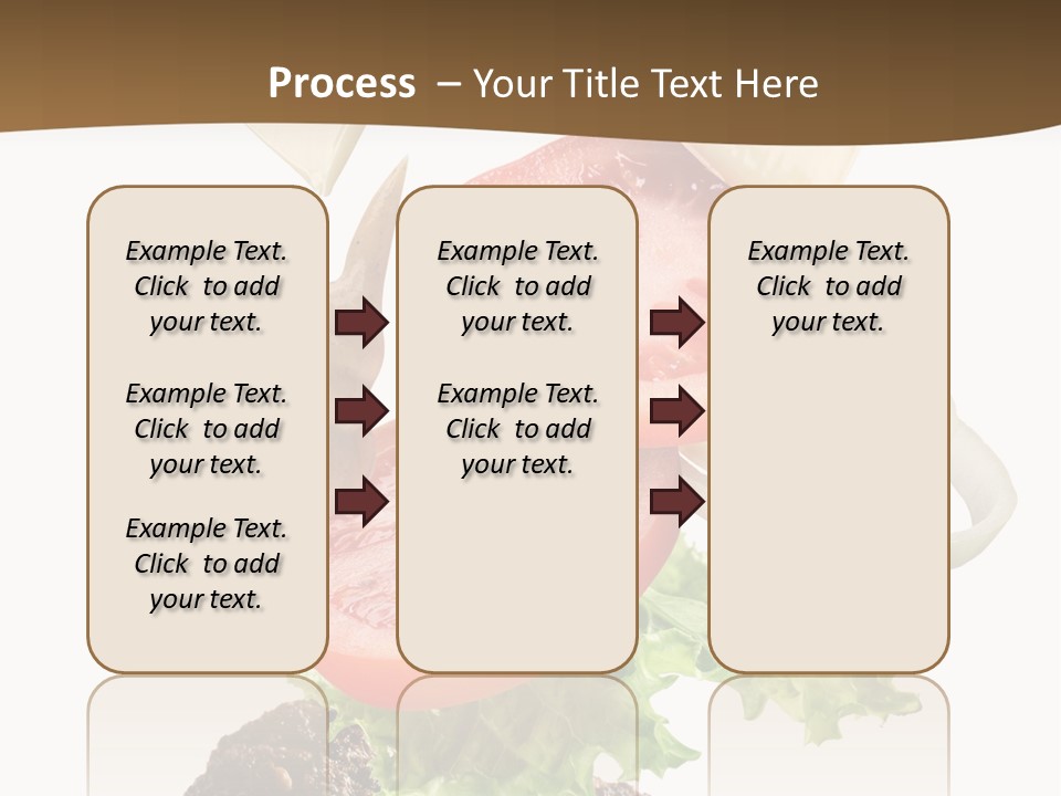 Steak Ingredient Appetiser PowerPoint Template
