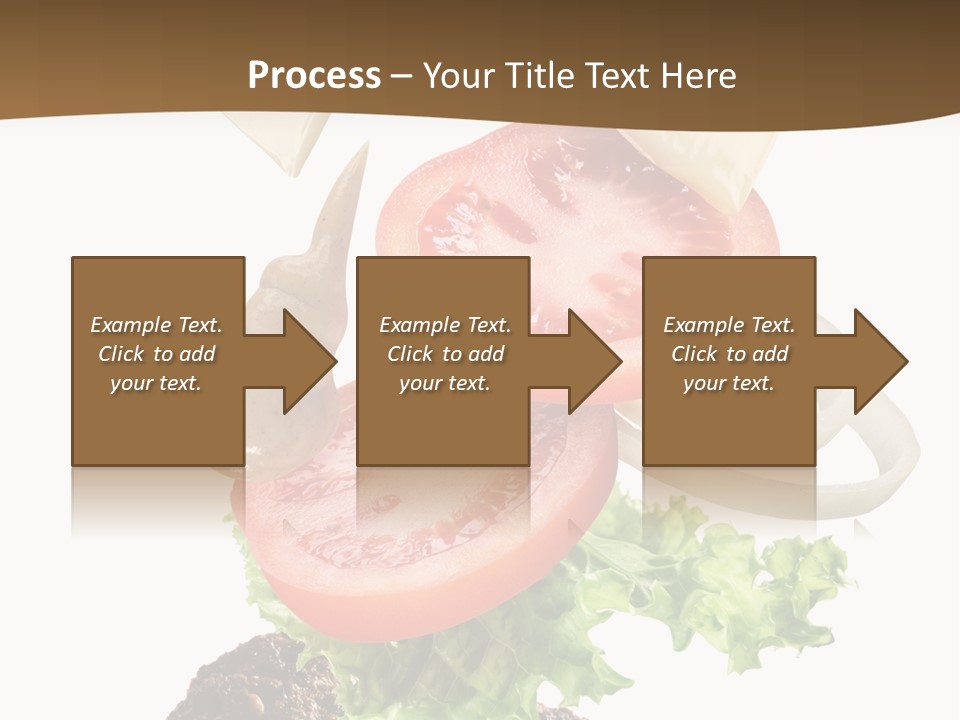 Steak Ingredient Appetiser PowerPoint Template