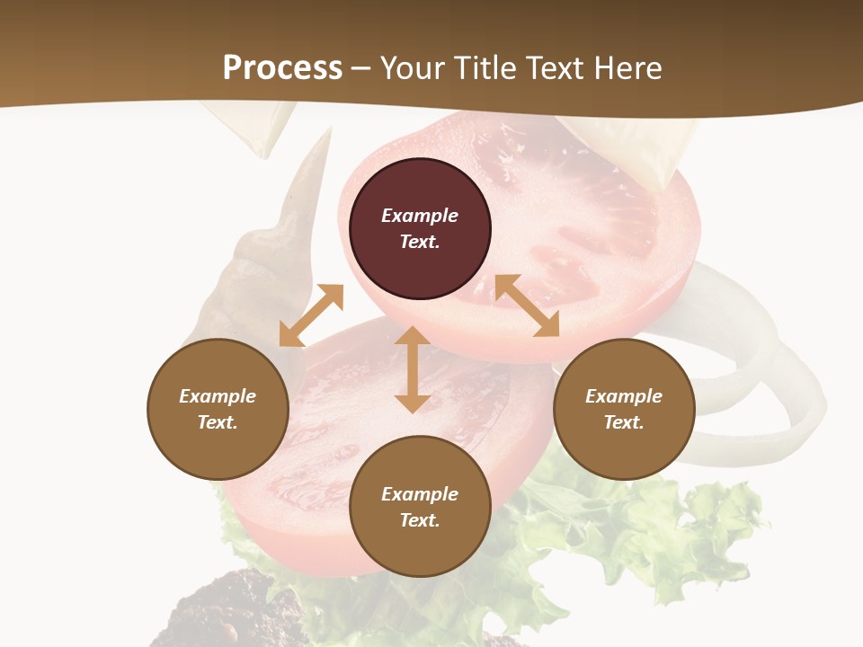 Steak Ingredient Appetiser PowerPoint Template