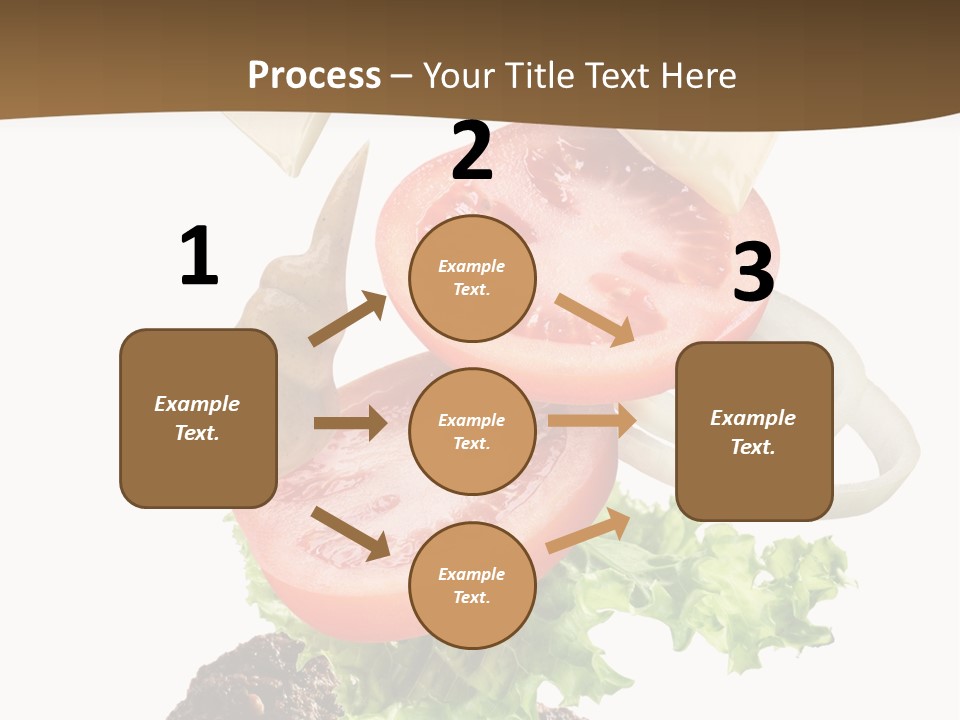 Steak Ingredient Appetiser PowerPoint Template