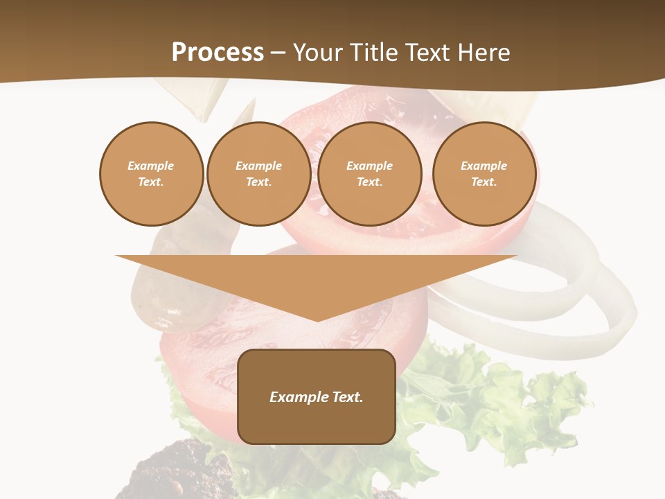 Steak Ingredient Appetiser PowerPoint Template